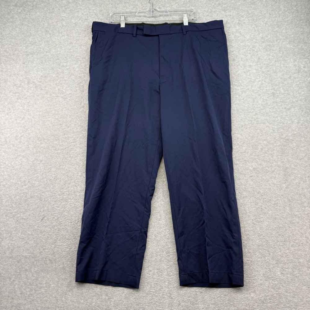 RLX Ralph Lauren Men's 40x27 Navy Performance Golf Pants Trousers Polyester EUC